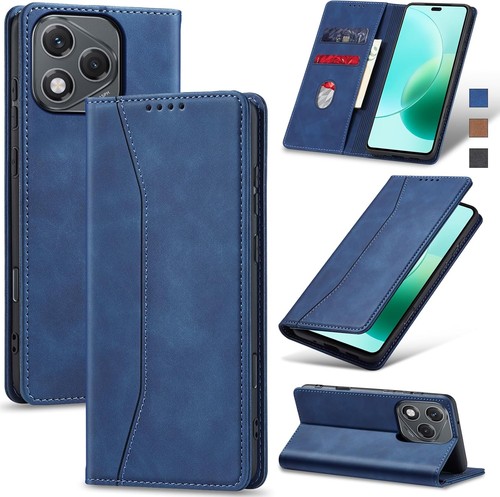Leather wallet case for honor - case,
