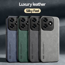 Magnetic Leather Phone Case