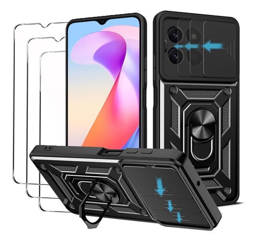 For honor x6a case shockproof - for, case,