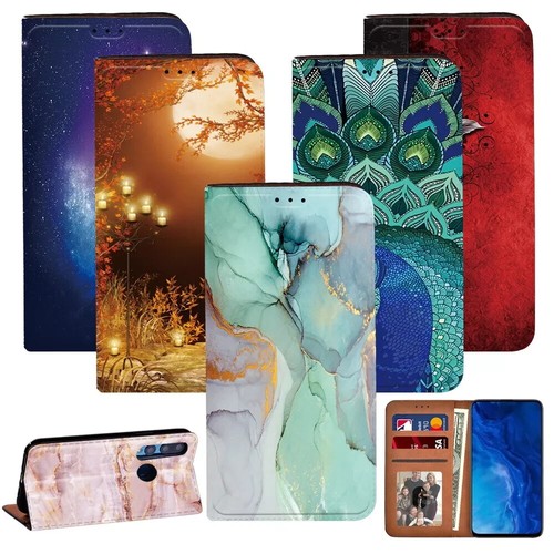 Leather stand wallet - pu,